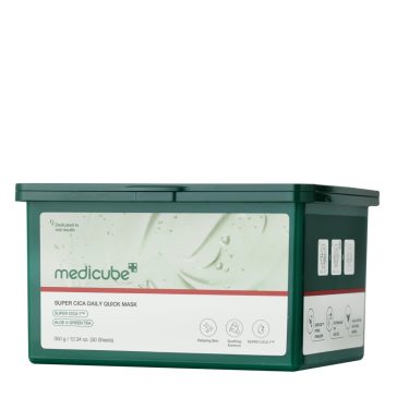   Medicube Super Cica Daily Quick Mask 30 db - Bőrnyugtató Arcmaszk Készlet