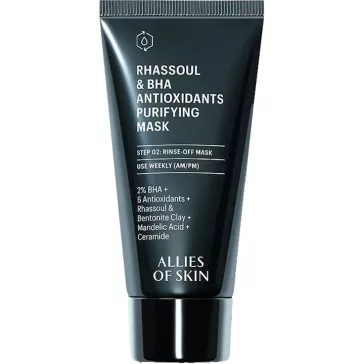 Allies of Skin Rhassoul & BHA Antioxidants Purifying Mask