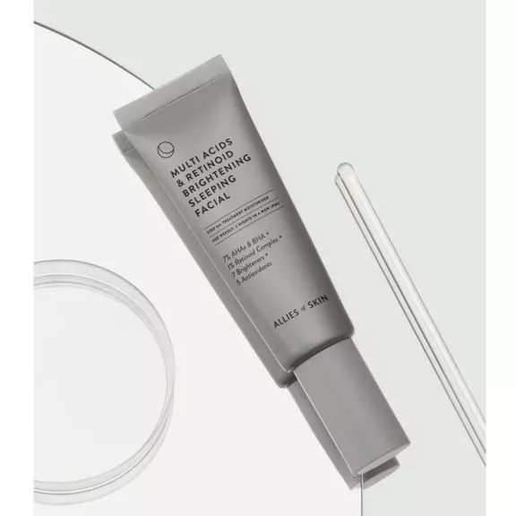 Allies of Skin Multi Acids & Retinoid Brightening Sleeping Facial - Brightening Night Cream