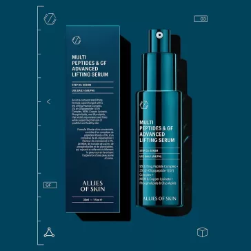   Allies of Skin Multi Peptides & GF Advanced Lifting Serum 30ml - Firming Face Serum