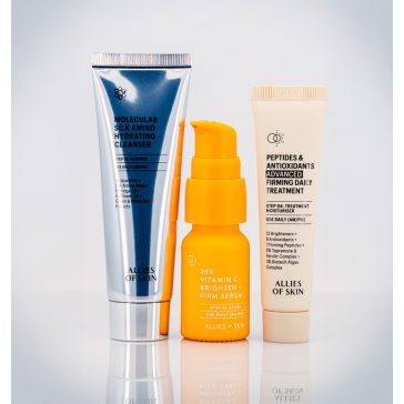   Allies of Skin Daily Firming Trio Anti Aging Skincare Kit - Prémium bőrápolás