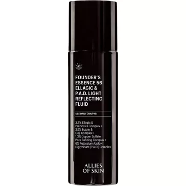   Allies of Skin Founder's Essence 56 Ellagic & P.A.D. Light Reflecting Fluid - For Radiant Skin