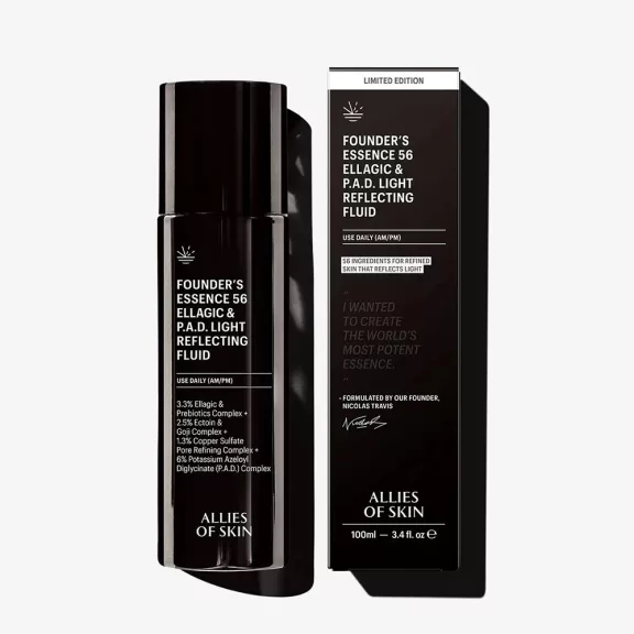 Allies of Skin Founder's Essence 56 Ellagic & P.A.D. Light Reflecting Fluid - For Radiant Skin