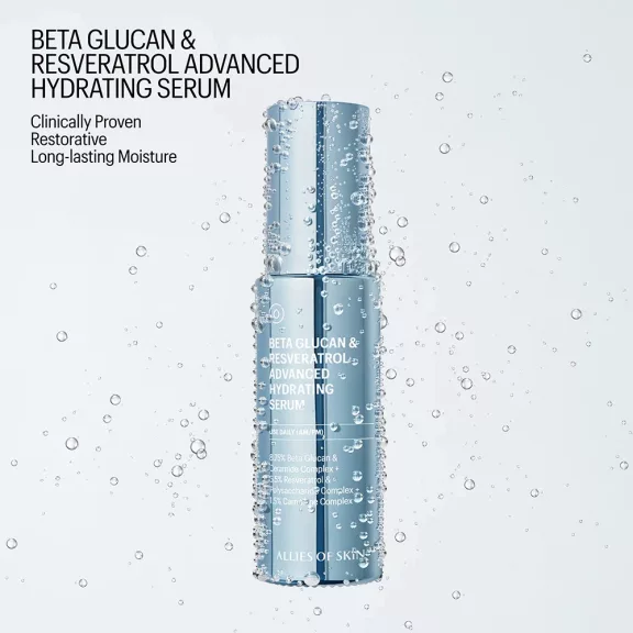 Allies of Skin Beta Glucan and Resveratrol Advanced Hydrating Serum