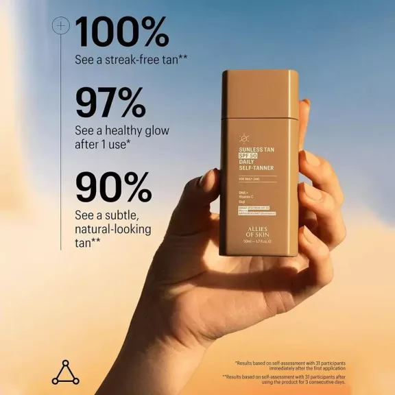 Allies of Skin Sunless Tan SPF 50 Daily Sunscreen + Self-Tanner 50 ml