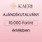 Ajándékutalvány 10000 Ft (Digitális)