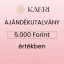 Ajándékutalvány 5000 Ft (Digitális)
