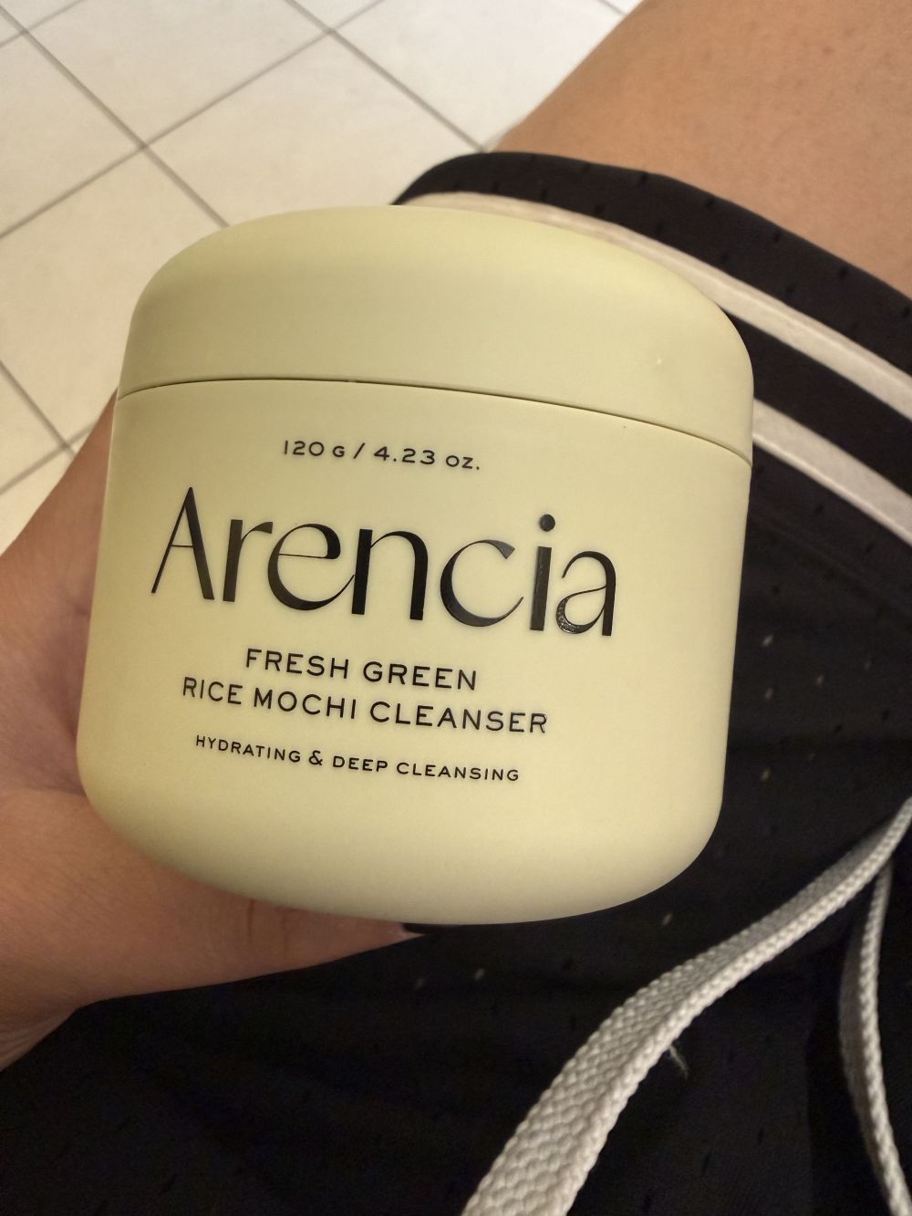 Arencia Fresh Green Rice Mochi Cleanser 120g - Gyengéd arctisztító