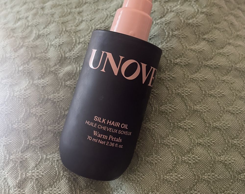 Unove Silk Oil Essence Warm Petals 70ml - Tápláló hajolaj
