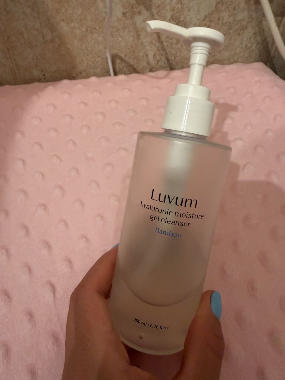 Luvum Bamboo Hyaluronic Moisture Gel Cleanser 200ml -Hidratáló géles tisztító