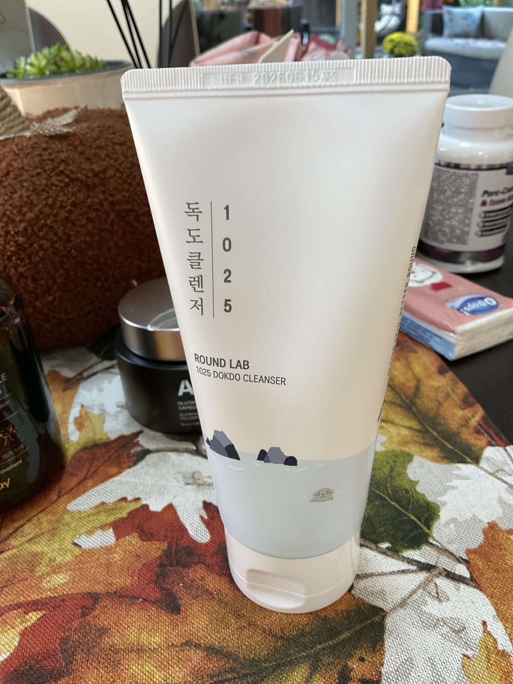 Round Lab 1025 Dokdo Cleanser 150 ml - Regeneráló Arctisztító Gél
